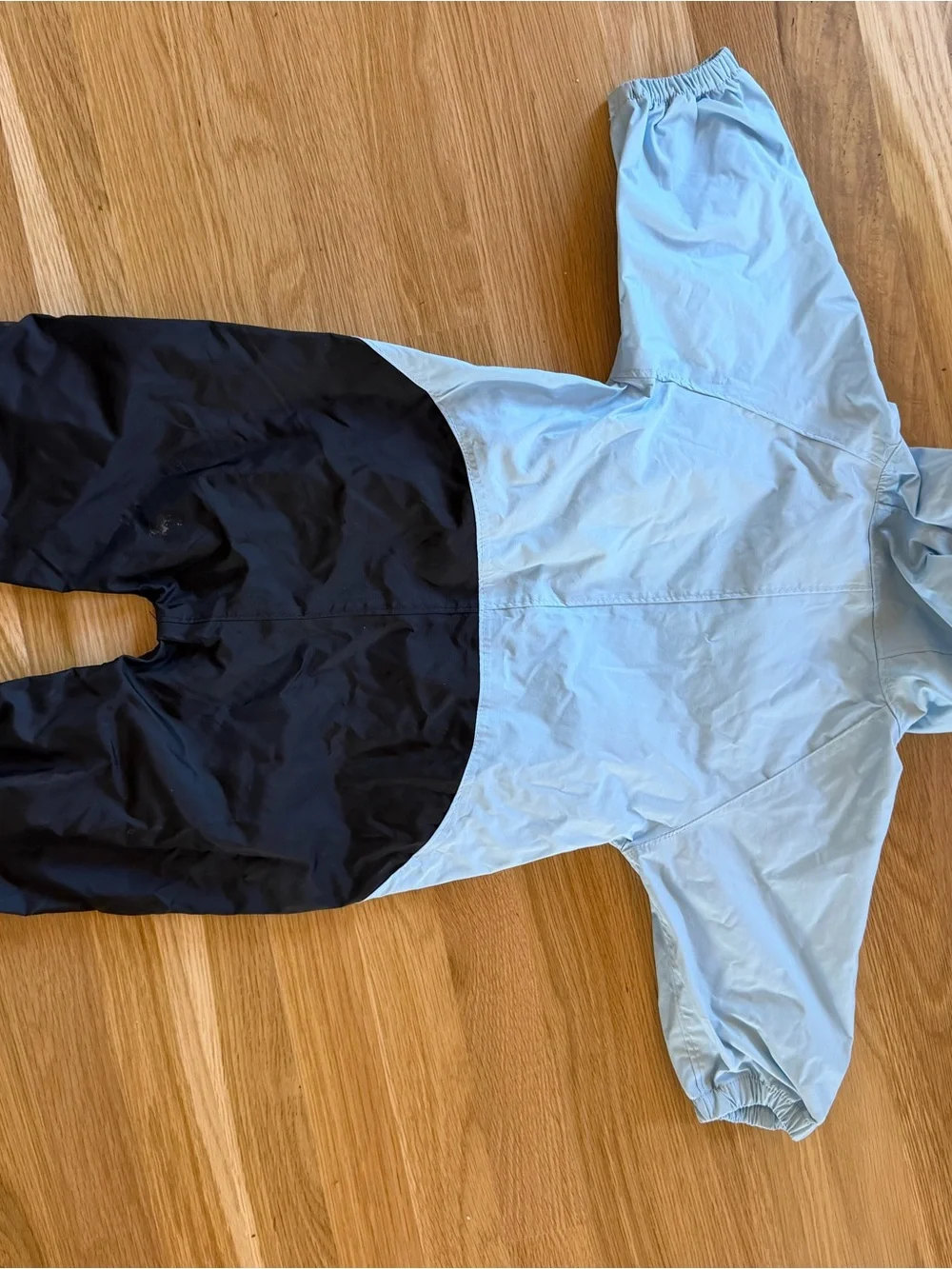 Light Blue Hapiu Rain Suit 12m